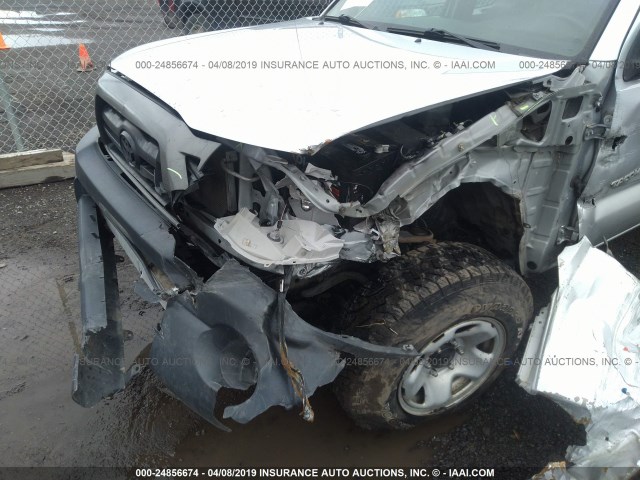 5TEUU42N88Z486395 - 2008 TOYOTA TACOMA ACCESS CAB ვერცხლისფერი ფოტო 6