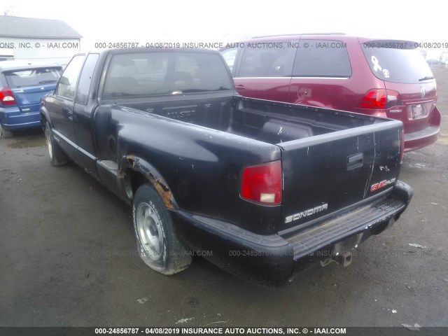 1GTCS19X7T8535636 - 1996 GMC SONOMA BLACK photo 3