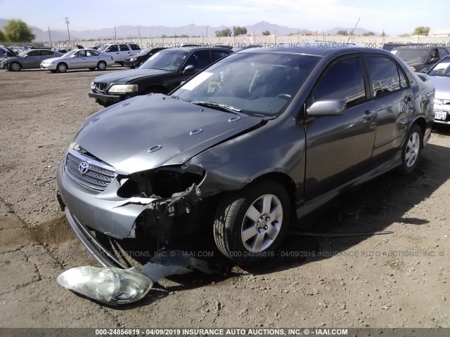 1NXBR32E07Z786681 - 2007 TOYOTA COROLLA CE/LE/S GRAY photo 2