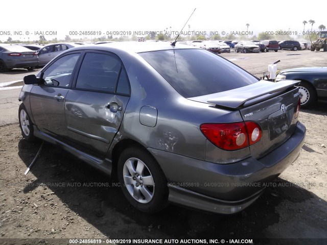 1NXBR32E07Z786681 - 2007 TOYOTA COROLLA CE/LE/S GRAY photo 3