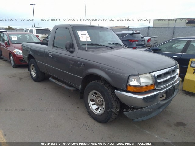 1FTYR10V7XUA58071 - 1999 FORD RANGER GRAY photo 1