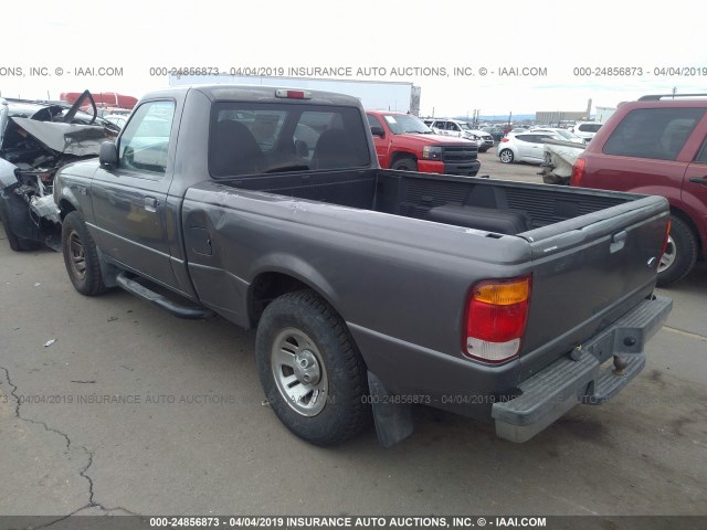 1FTYR10V7XUA58071 - 1999 FORD RANGER GRAY photo 3