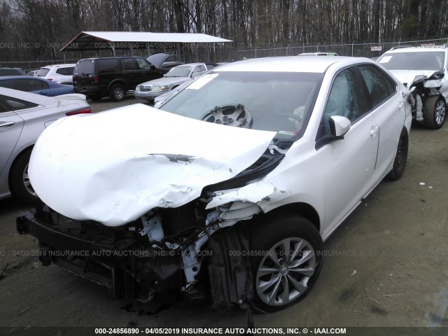 4T1BF1FK3HU317115 - 2017 TOYOTA CAMRY LE/XLE/SE/XSE 白色 照片 2