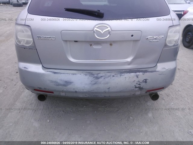 JM3ER29L070140443 - 2007 MAZDA CX-7 GRAY photo 6