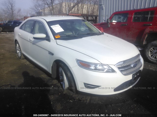 1FAHP2EW9CG133705 - 2012 FORD TAURUS SEL WHITE photo 1