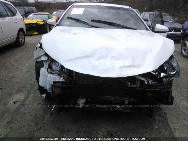 4T1BF1FKXFU026026 - 2015 TOYOTA CAMRY LE/XLE/SE/XSE WHITE photo 6