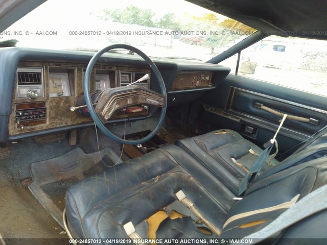 7Y89A827114 - 1977 LINCOLN CONTINENTAL  GOLD photo 5
