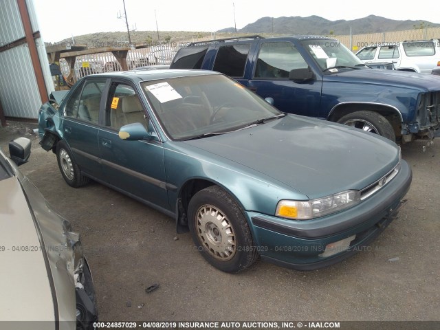 JHMCB7569MC050329 - 1991 HONDA ACCORD EX/EX-R BLUE photo 1