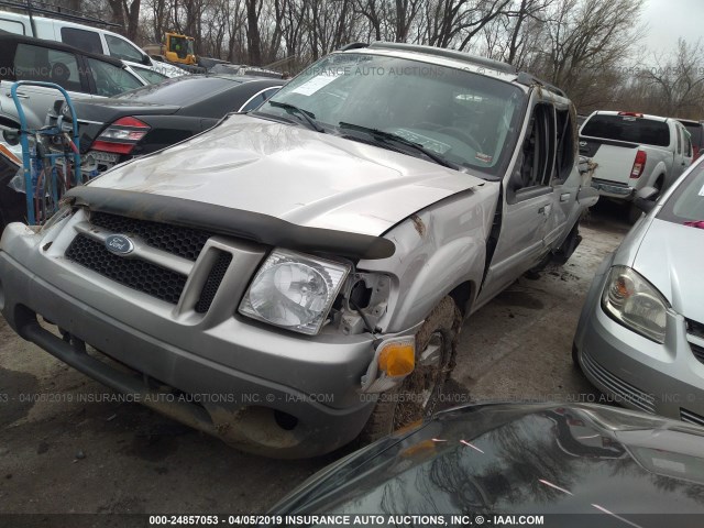 1FMZU77E43UA89134 - 2003 FORD EXPLORER SPORT TR  SILVER photo 2