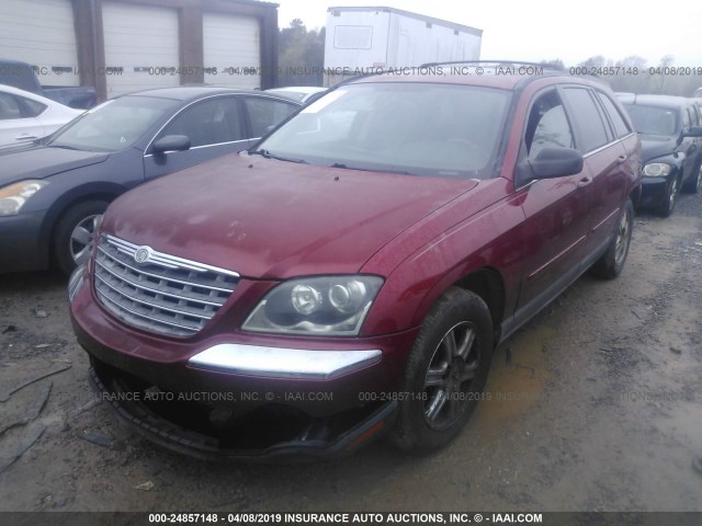 2C8GF68434R182827 - 2004 CHRYSLER PACIFICA RED photo 2