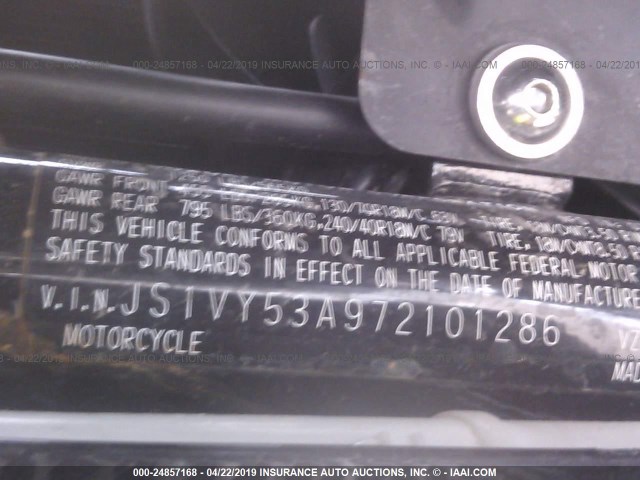 JS1VY53A972101286 - 2007 SUZUKI VZR1800 黑色 照片 10