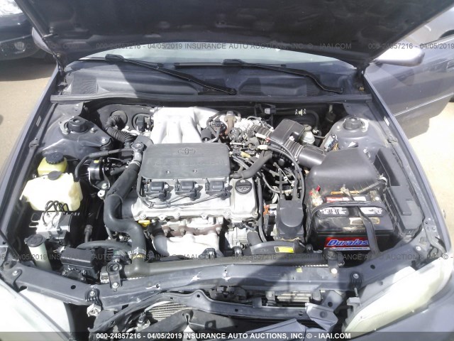 4T1BF22KXWU927389 - 1998 TOYOTA CAMRY CE/LE/XLE GRAY photo 10