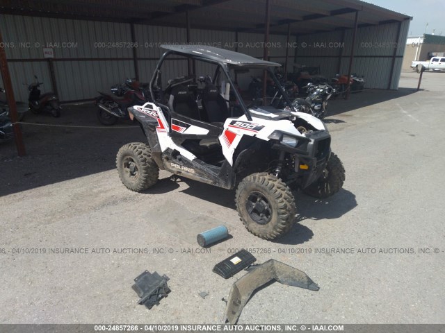 3NSVBA87XGH107580 - 2016 POLARIS RZR S 900 WHITE photo 1