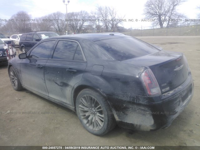 2C3CCADGXDH744972 - 2013 CHRYSLER 300C VARVATOS BLACK photo 3