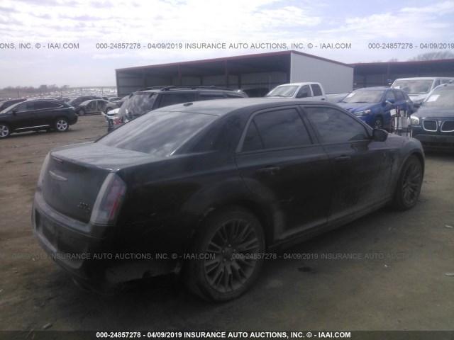 2C3CCADGXDH744972 - 2013 CHRYSLER 300C VARVATOS BLACK photo 4