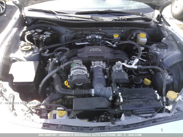 JF1ZNAA12G9704797 - 2016 TOYOTA SCION FR-S SILVER photo 10