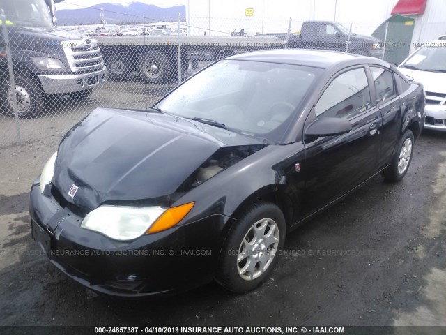 1G8AN12F63Z205667 - 2003 SATURN ION LEVEL 2 黑色 照片 2