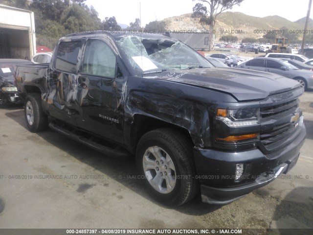 3GCUKREC6JG556992 - 2018 CHEVROLET SILVERADO K1500 LT GRAY photo 1