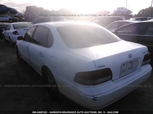 4T1BF12B8VU206772 - 1997 TOYOTA AVALON XL/XLS WHITE photo 3