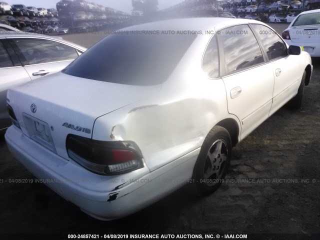 4T1BF12B8VU206772 - 1997 TOYOTA AVALON XL/XLS WHITE photo 4