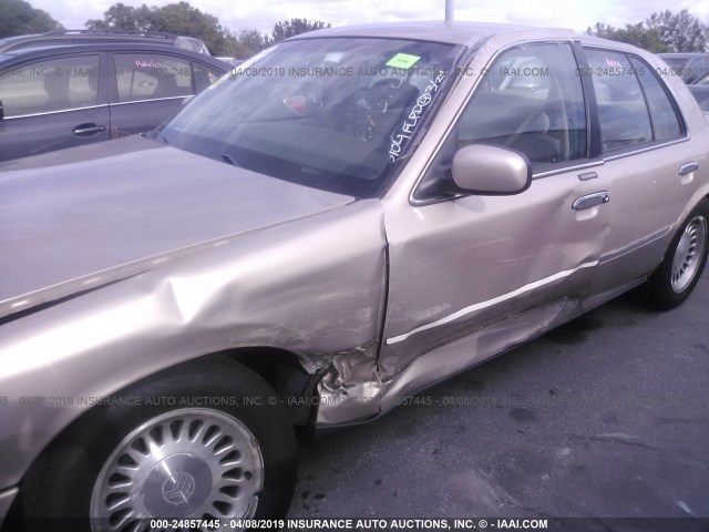 2MEFM75W3WX673104 - 1998 MERCURY GRAND MARQUIS LS/LIMITED BEIGE photo 6