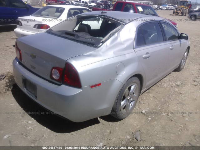 1G1ZH57B79F249435 - 2009 CHEVROLET MALIBU 1LT 银色 照片 4