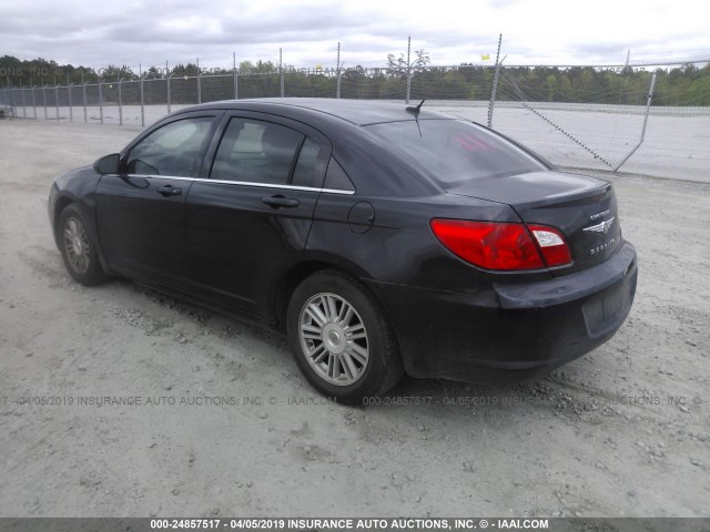 1C3LC56D29N527022 - 2009 CHRYSLER SEBRING TOURING/LIMITED BLACK photo 3