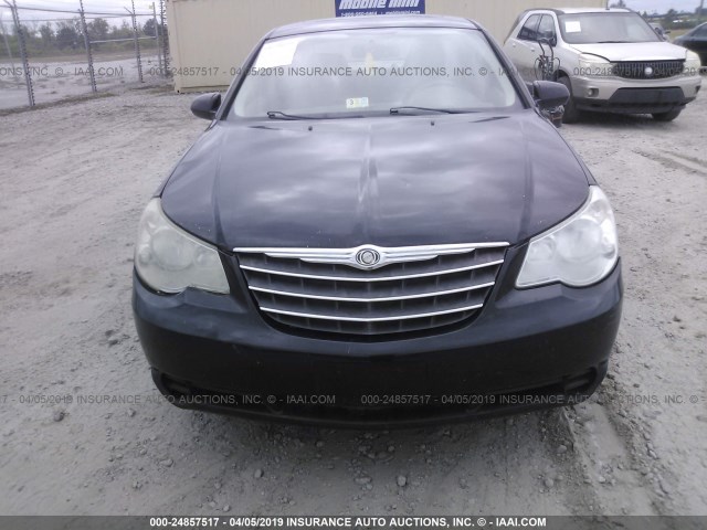 1C3LC56D29N527022 - 2009 CHRYSLER SEBRING TOURING/LIMITED BLACK photo 6