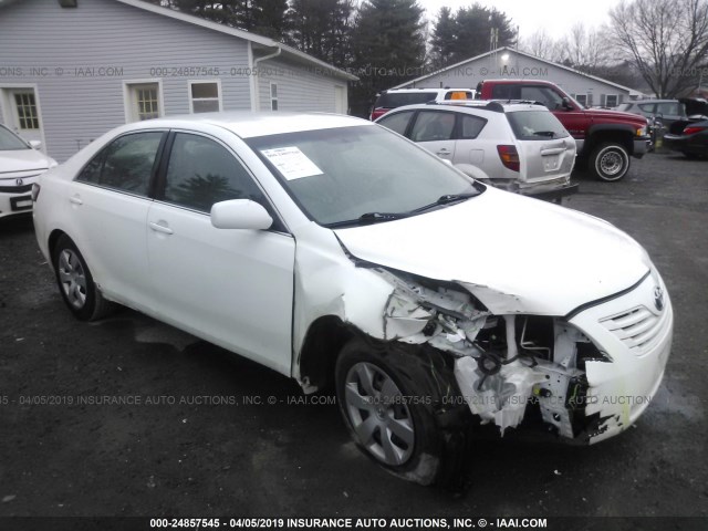 4T1BE46K78U792934 - 2008 TOYOTA CAMRY CE/LE/XLE/SE WHITE photo 1