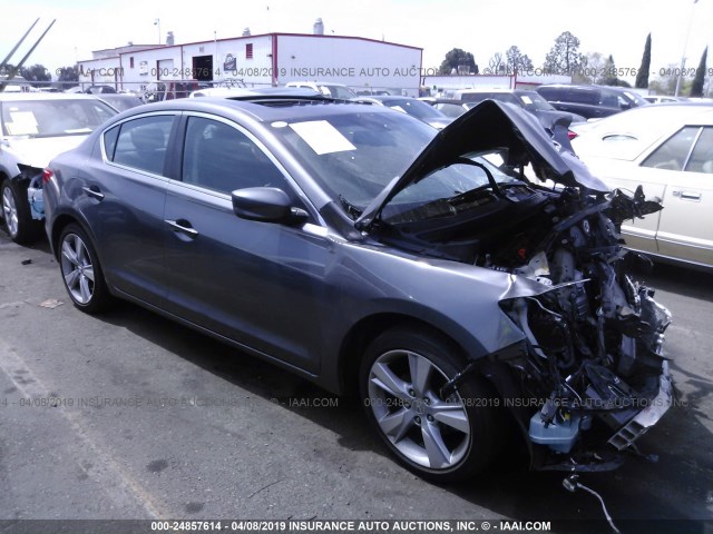 19VDE1F76FE007251 - 2015 ACURA ILX 20 TECH GRAY photo 1