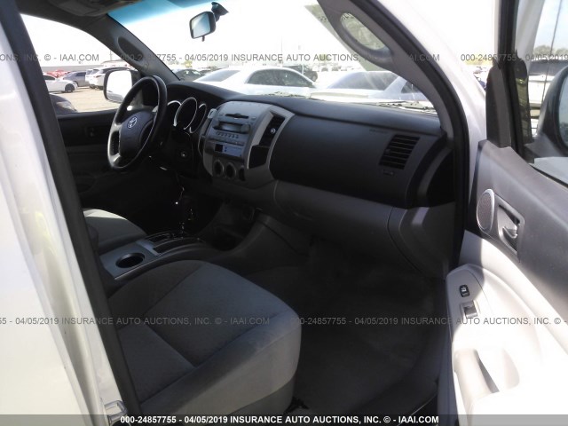 5TEJU62N66Z309971 - 2006 TOYOTA TACOMA DOUBLE CAB PRERUNNER WHITE photo 5