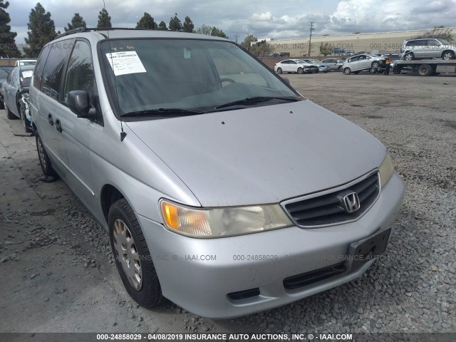 2HKRL18502H542774 - 2002 HONDA ODYSSEY LX SILVER photo 1