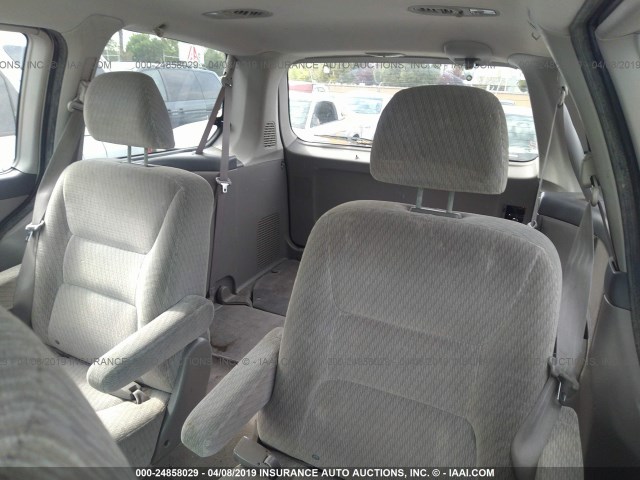 2HKRL18502H542774 - 2002 HONDA ODYSSEY LX SILVER photo 8