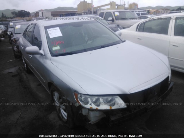 KMHFC46F86A086256 - 2006 HYUNDAI AZERA SE/LIMITED SILVER photo 1