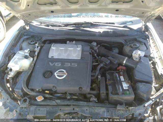 1N4BA41E46C832302 - 2006 NISSAN MAXIMA SE/SL GOLD photo 10