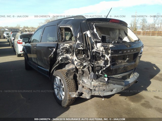 3C4PDDBG1HT595556 - 2017 DODGE JOURNEY SXT BLACK photo 6