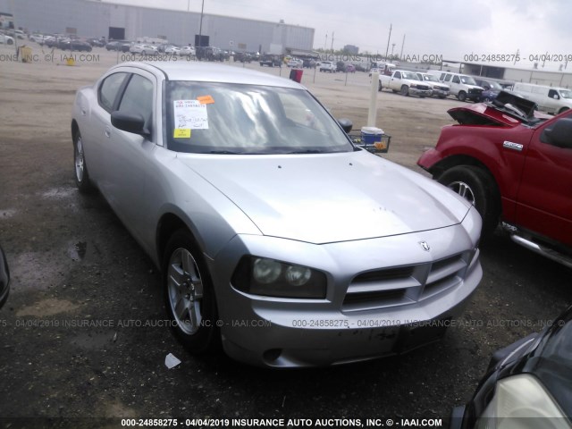 2B3KA43G57H856813 - 2007 DODGE CHARGER SE/SXT SILVER photo 1