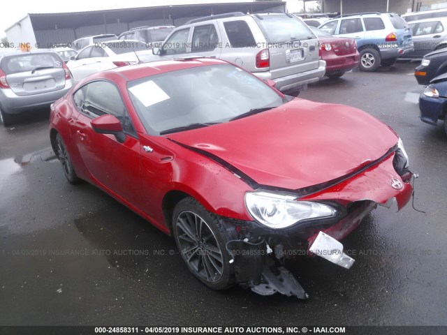 JF1ZNAA19E9701098 - 2014 TOYOTA SCION FR-S RED photo 1