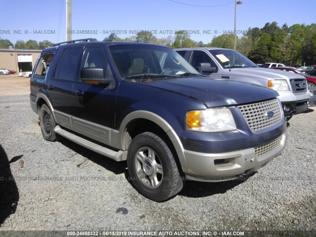 1FMFU18595LA91033 - 2005 FORD EXPEDITION EDDIE BAUER Light Blue photo 1