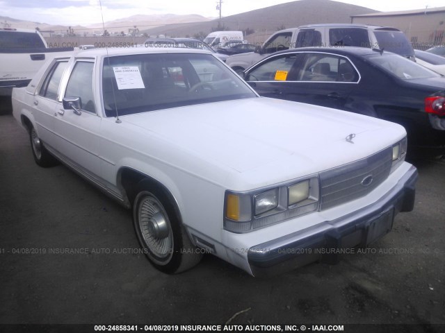 2FACP74F1MX111797 - 1991 FORD CROWN VICTORIA LX WHITE photo 1