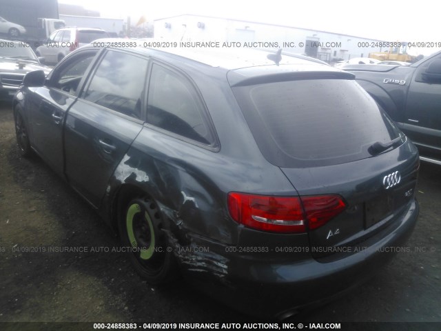 WAUVF78K29A232817 - 2009 AUDI A4 2.0T AVANT QUATTRO GRAY photo 6