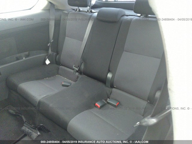 JTKDE167080225147 - 2008 TOYOTA SCION TC GRAY photo 8