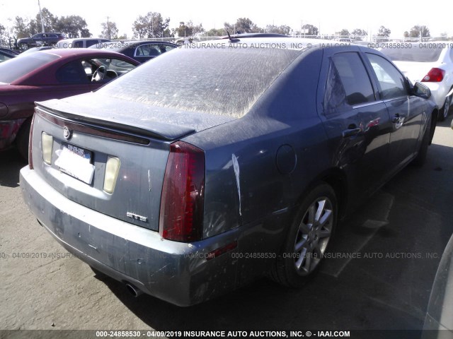 1G6DW677360169091 - 2006 CADILLAC STS GREEN photo 4