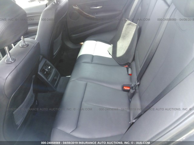 WBA3C1C59EK113701 - 2014 BMW 328 I SULEV GRAY photo 8