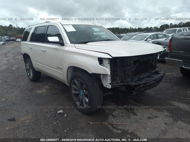 1GNSCCKC4FR516673 - 2015 CHEVROLET TAHOE C1500 LTZ WHITE photo 1