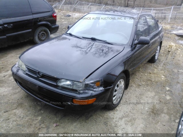 1NXAE09BXRZ222010 - 1994 TOYOTA COROLLA LE/DX BLACK photo 2