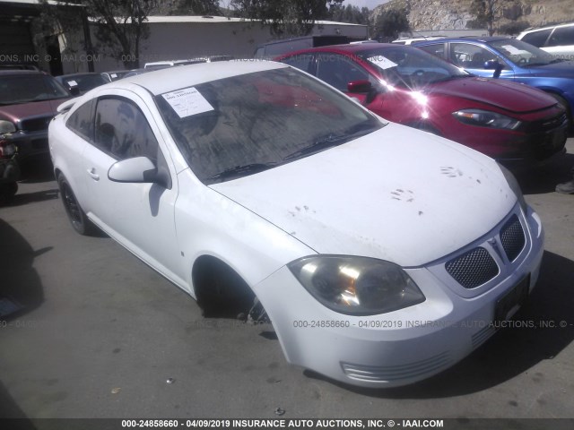 1G2AS18H497160924 - 2009 PONTIAC G5 WHITE photo 1