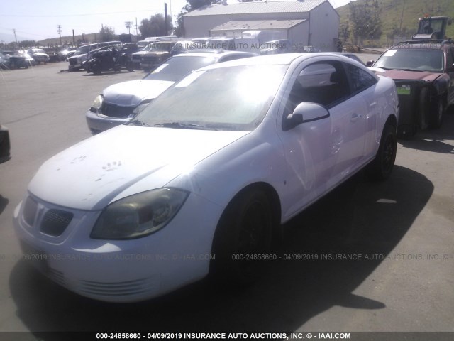 1G2AS18H497160924 - 2009 PONTIAC G5 WHITE photo 2