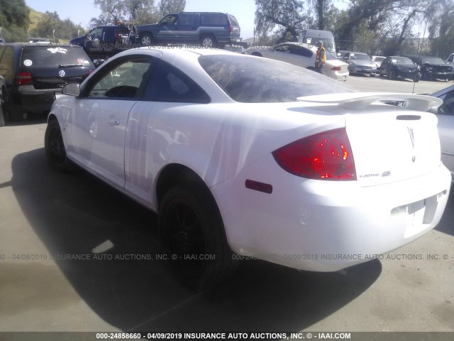 1G2AS18H497160924 - 2009 PONTIAC G5 WHITE photo 3