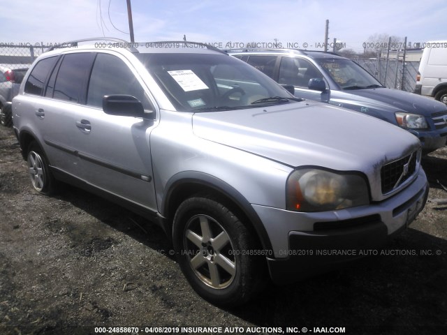 YV1CZ59H641063879 - 2004 VOLVO XC90 SILVER photo 1